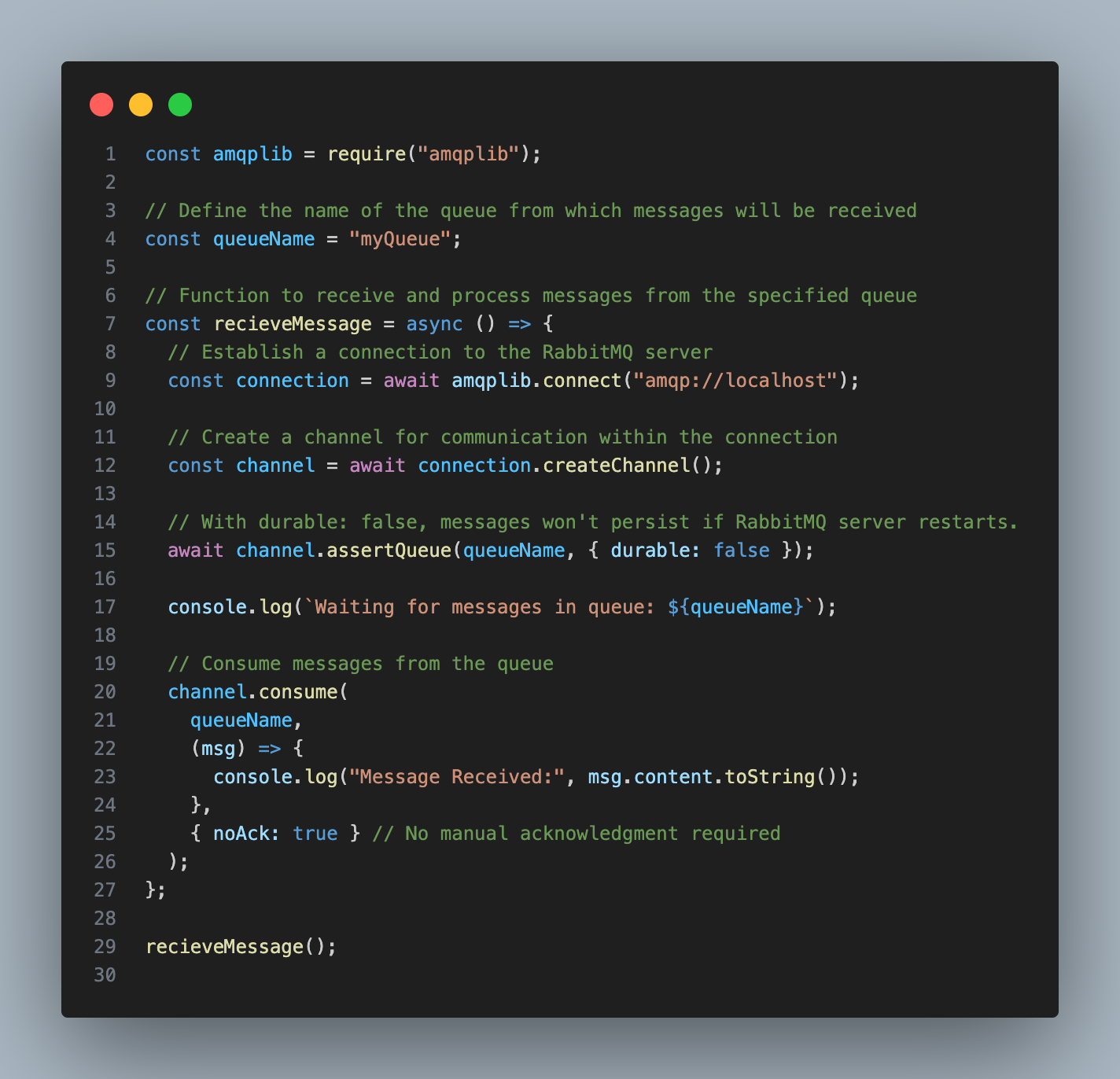 consumer.js code