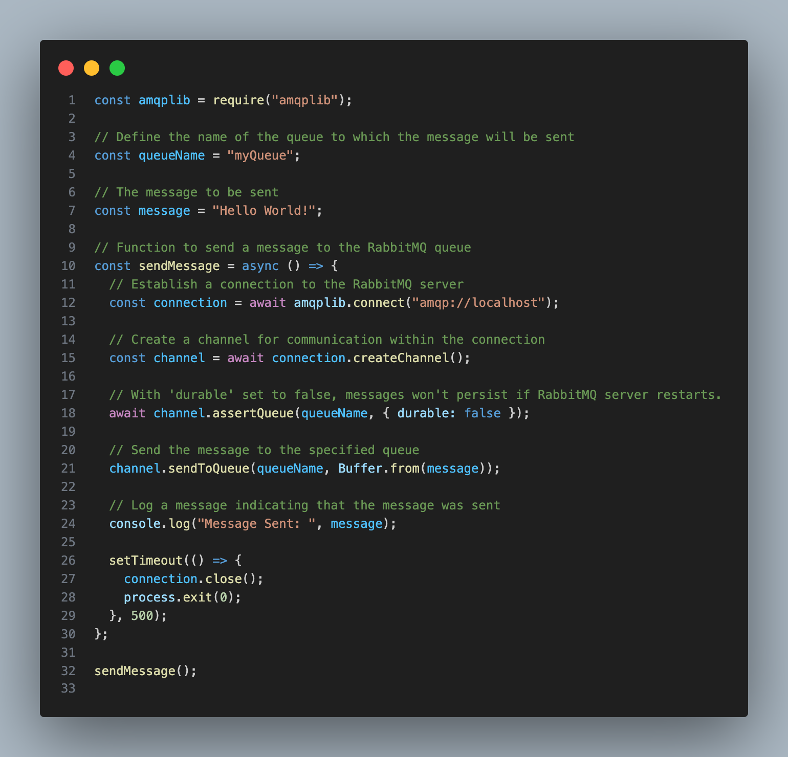 consumer.js code