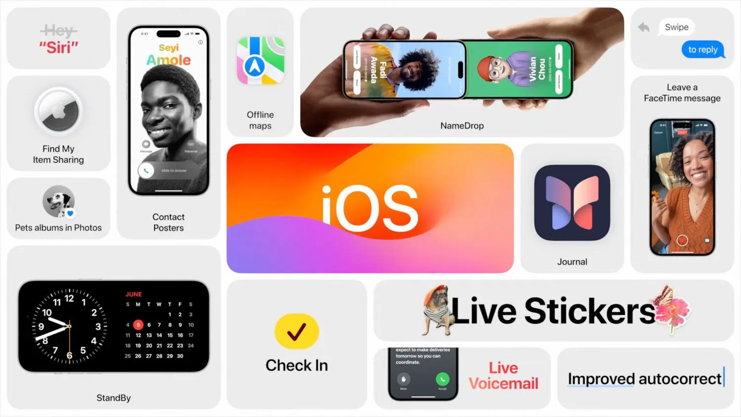 iOS 16 vs iOS 17