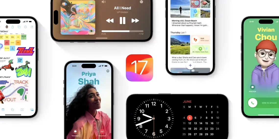 iOS 16 vs iOS 17